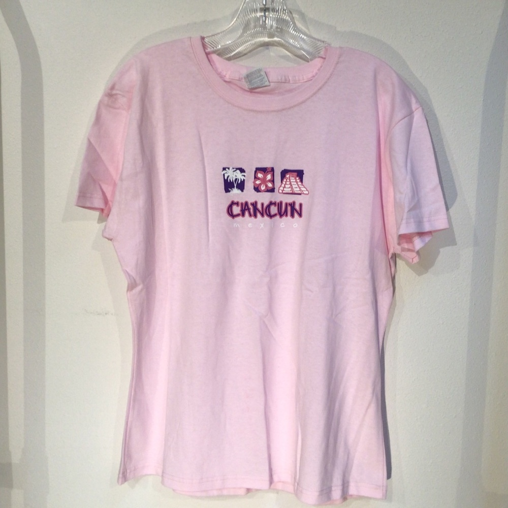 XL Pink Cancun shirt